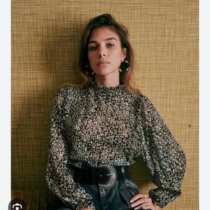 Sezane Jill Blouse